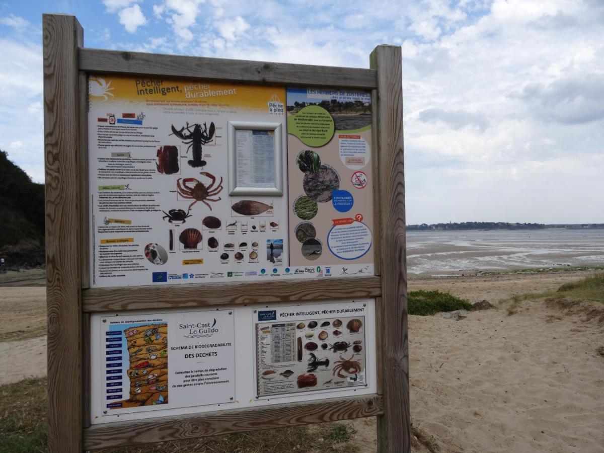 Maison Cosy Entre Cap Frehel Et Saint Malo 1Km Plage 5Min Gr34 Wifi Jardin Velos "Casa Ohana" Zewnętrze zdjęcie