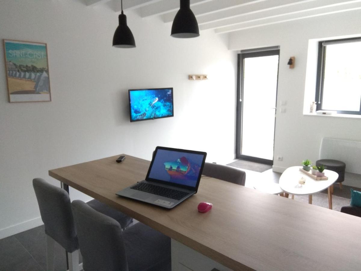 Maison Cosy Entre Cap Frehel Et Saint Malo 1Km Plage 5Min Gr34 Wifi Jardin Velos "Casa Ohana" Zewnętrze zdjęcie